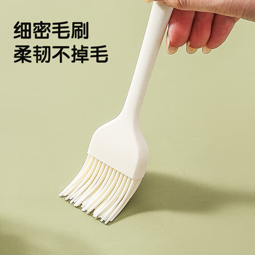 美厨（maxcook）硅胶油刷刮刀食品刷子 量勺烘焙油刷烧烤刷辅食工具2件套MCPJ9852
