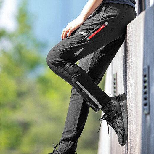 ROCKBROS cycling pants sports trousers casual spring and summer men and women quick-drying bicycles and cycling suits running equipment clear sky 2XL