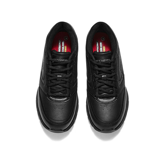 斯凯奇（Skechers）男士商务鞋夏季厚底通勤板鞋休闲鞋软底舒适上班鞋77156