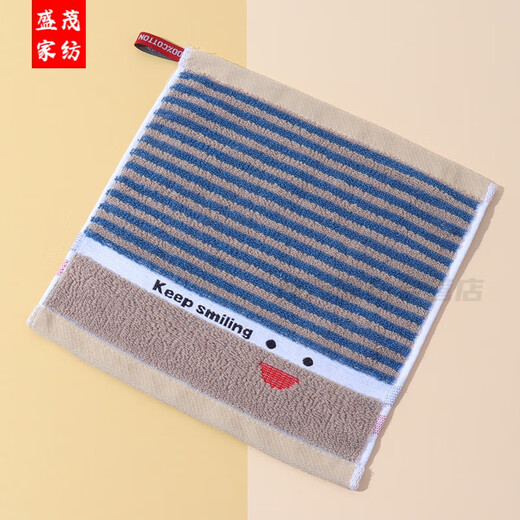 Yingxi Schweiß wischen Schweiß Schalte Handtuch Erwachsener Handtuch Baumwollwasserabsorption und Haarausfall kleines Quadrattuch Baumwolltaschentuch 2 [Pack] 25*25