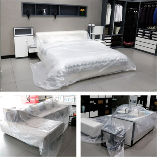 Yixiang thickened transparent plastic film decoration dust-proof window windproof and rainproof cloth household flower shed cold-proof and thermal insulation large thickened 16 wire 5 meters * 10 meters