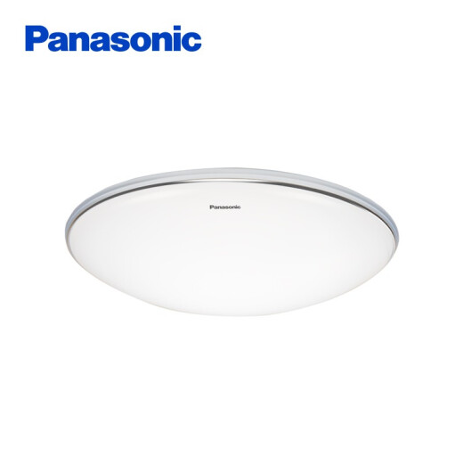 松下（Panasonic） led吸顶灯简约素白阳台灯过道玄关灯圆型卧室吸顶灯 18W双银边卧室吸顶灯 HHXC1048L