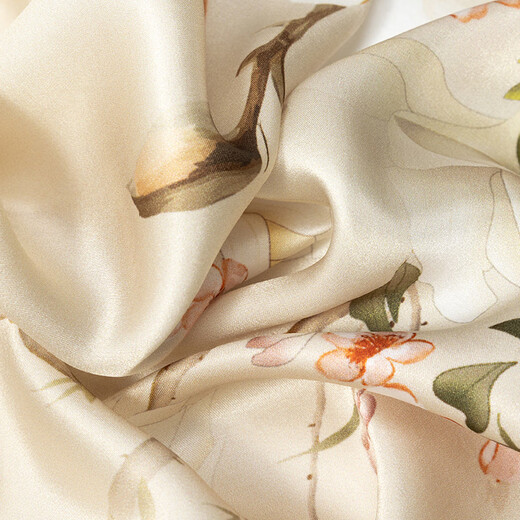 
STORY Of SHANGHAI Silk Scarf Women's Spring High-end Scarf Mulberry Silk Shawl Mother's Birthday Gift Jintangchun