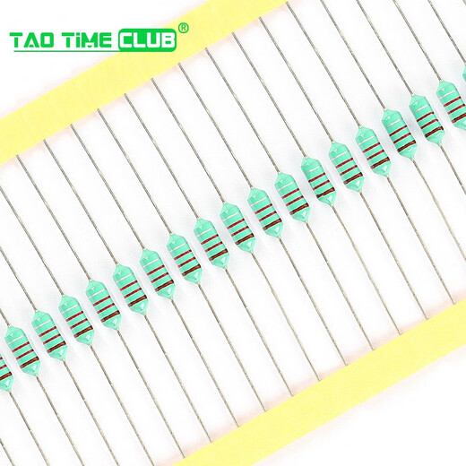 0410 direct plug color ring inductor 1/2W 0.5W color code inductor 10uH 4.7uH 1UH~100UH 50 pieces 1uH (50 pieces)