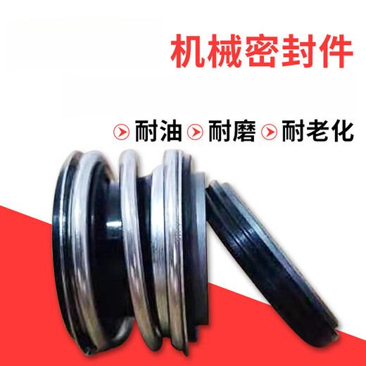 XMSJ109机械密封大全水泵水封配件密封圈件轴封碳化硅石墨20253 亚浅灰色 10975碳化硅石墨