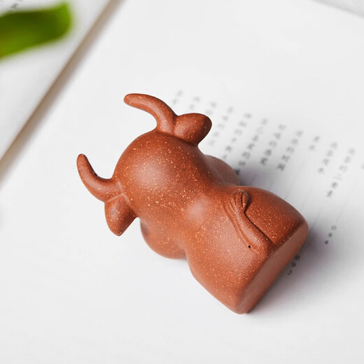 Zun Pot Zisha Tea Pet Cute Cow Treasure Boutique Can Keep Tea Set Accessories Tea Ceremony Tea Table Ornaments Tea Pet Cute Cow