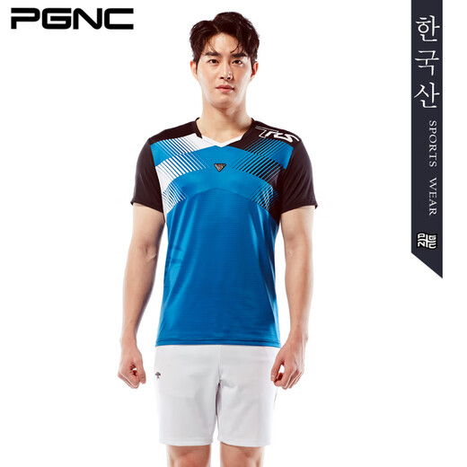 PGNC佩极酷羽毛球服新款韩国运动服FST583春夏季男女短袖速干透气 女套装FST-683+FTP-244 S