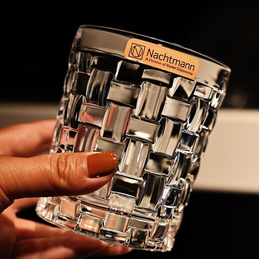 Naichmann German imported crystal glass wine glass drink cup whiskey glass water cup household beverage juice cup large size 330ML single