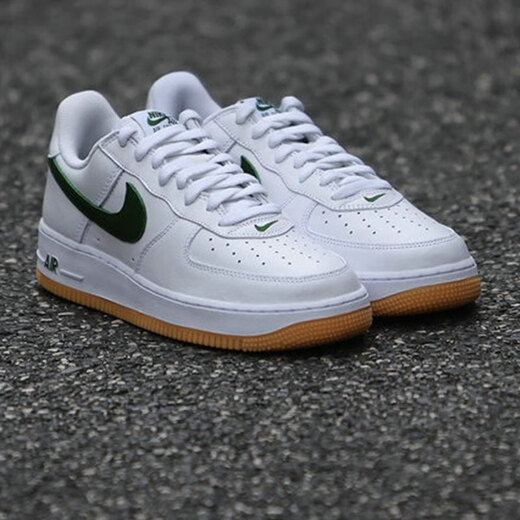
Nike (NIKE) men's shoes summer new Air Force 1 Air Force No. 1 sneakers low top lightweight breathable casual FD7039-101 AF1 white and green 40.5
