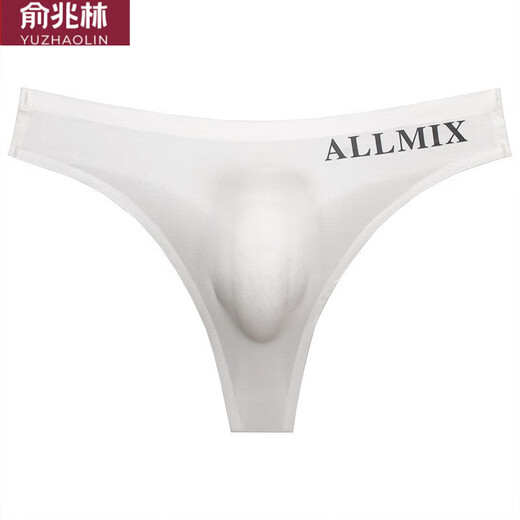 Yu zhaolin (yuzhaolin) tanga de cintura baja u elástica elástica apretada sexy para hombres tear seda de hielo de una pie