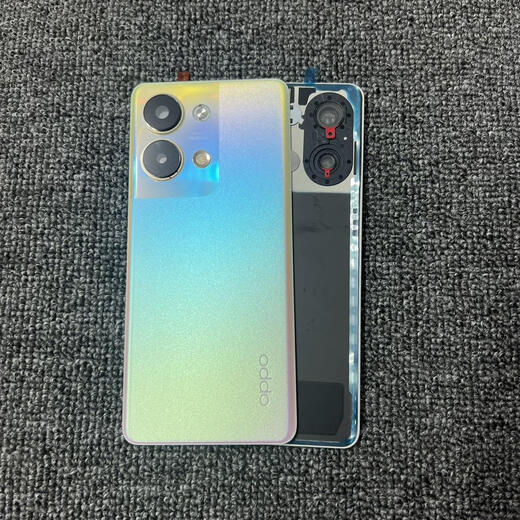 I Suitable for OPPOreno9 original disassembly back cover RENO9pro back shell 9Pro+ original back cover battery cover Reno9 Haoyue black with frame lens back cover