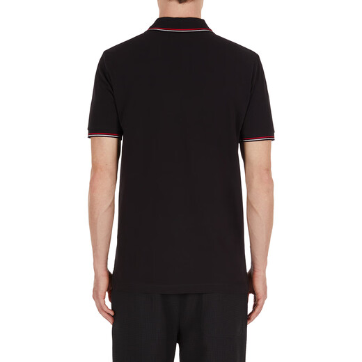 Armani/Armani EAGle Mark Slim la delgada camiseta de manga corta de los hombres 8N1FB4 1Jptz Dark Brown U6195 L