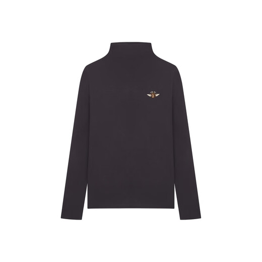 Teenie Weenie bear autumn and winter casually cut heating muscle base layer gray T-shirt white top base layer for women anthracite M (165)