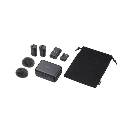 Sony (SONY) microphone microphone Vlog shooting digital camera external video recording New [lamb microphone 1 drag 2] ECM-W3