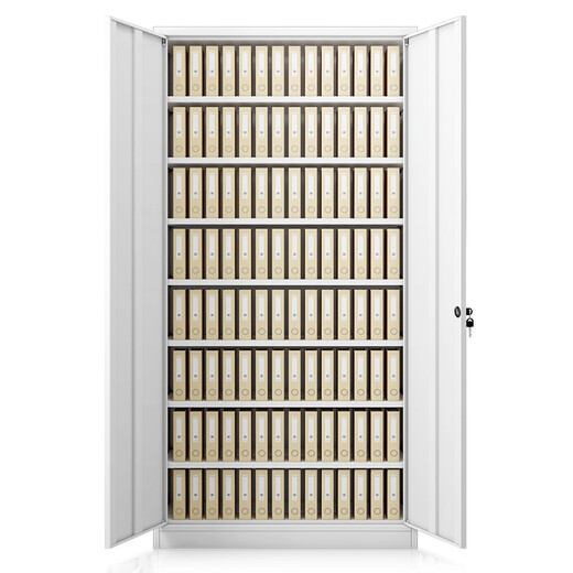 Crown voucher cabinet file cabinet financial room iron file cabinet office information cabinet eight-layer plate upgrade