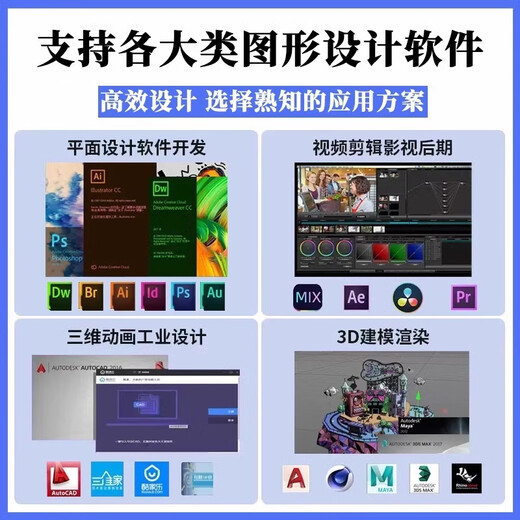 Gengli Core i5-13600kf designer dedicated graphics workstation host video editing 3D rendering modeling desktop computer i5-13600kf+32G memory RTX 4060Ti 16G graphics card