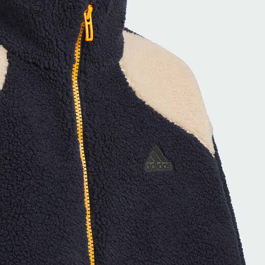 Adidas Children's Clothing 24 Winter Boys' Polar Fleece Jacket Children's Fun Printed Warm Loose Sports Jacket JC9358