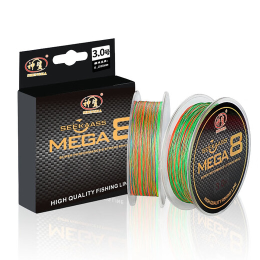 Shenha Nr. 1,5 8 geflochtene PE-Linie geflochtene 100 Meter Super-Zug-Wege-resistente zehn Meter