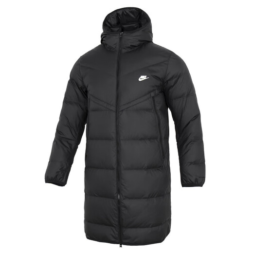 耐克（NIKE）羽绒服男装女装 25春季新款连帽防风保暖健身运动服棉羽外套 695蓬/Storm-FIT/锁温保暖 M