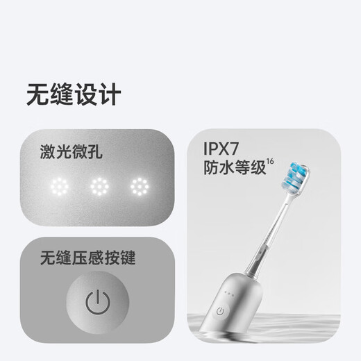 Leifen's new generation sweep-vibration electric toothbrush as a gift for adults and couples. Leifen's deep cleaning gum protection toothbrush. Valentine's Day gift for boyfriend and girlfriend. LFTB01-A upgraded aluminum alloy pink model.