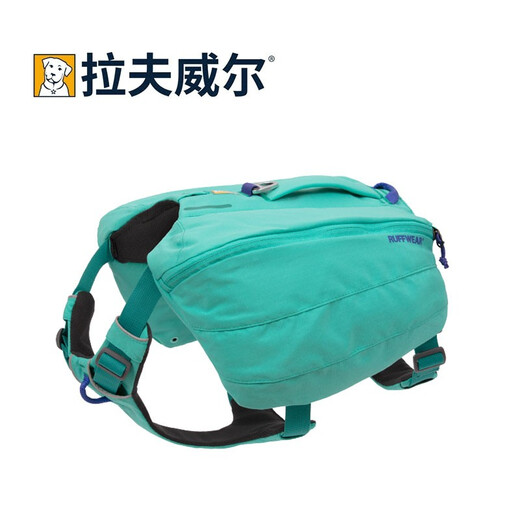 拉夫威尔福朗特狗狗背包背心式胸背带牵引绳中大小型犬金毛泰迪拉布拉多 粘土红 M 适用胸围69-81cm