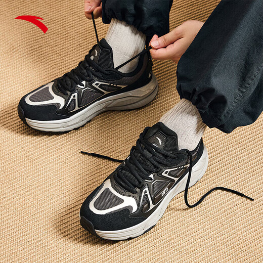 Anta Engine Dad Shoes Men's Shoes Retro Running Shoes Thick Sole Outdoor Sports Casual Shoes Shoes Shoes Same Model 112348863