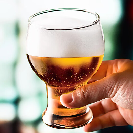 Ocean Thailand imported lead-free glass craft beer glass household water glass juice cup 2 pack