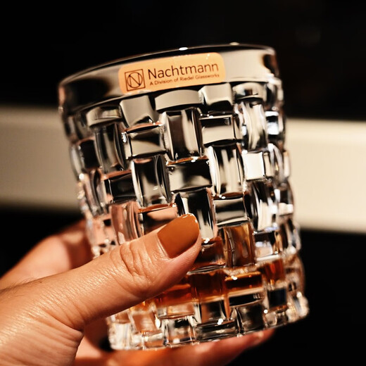 Naichmann German imported crystal glass wine glass drink cup whiskey glass water cup household beverage juice cup large size 330ML single