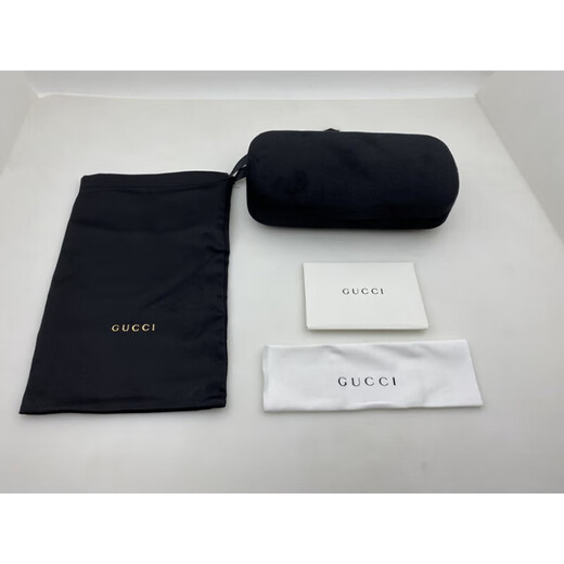 Adapté aux lunettes de soleil Gucci Boîte de lunettes d'origine Sac d'origine Boîte de soleil brillant en velours