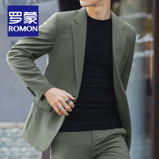 Romon (Romon) beau petit costume haut de gamme pour hommes en printemps et automne.