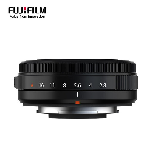 Fuji (FUJIFILM) XF27mmF2.8 R WR biscuit lens only 84 grams, suitable for travel photography, just take it with you, black