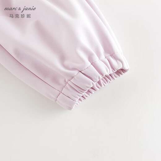 MARC&JANIE Mark Jenny boys and girls urban outdoor soft shell overalls children's fleece pants winter wear 241138