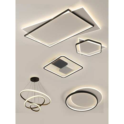 Yongzhi living room headlight hall light 2024 new style atmospheric led ceiling light bedroom main home large lighting fixtures whole house round 40cm-high light