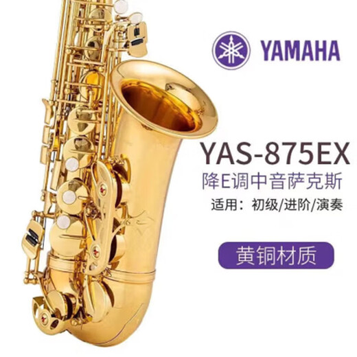 Yamaha Yamaha Sax Yas-62875ex Mittlere E Down B Saxophon-Bewertungsleistung Goldmodell Mittlere E Down 875ex Goldmodell