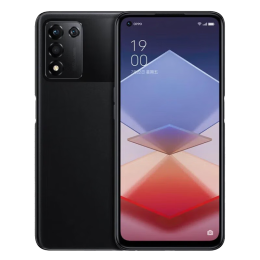 OPPOK10 Vitality Edition Full Netcom 5G Mobile Phone Snapdragon 778G Processor Side Fingerprint Unlocking 30W Fast Charging Star Black 12GB+256GB