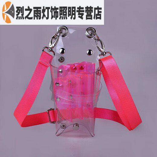 Shantou Lincun transparent scissors bag hairstylist hairdressing tool bag hair cutting bag scissors bag barber scissors bag transparent color