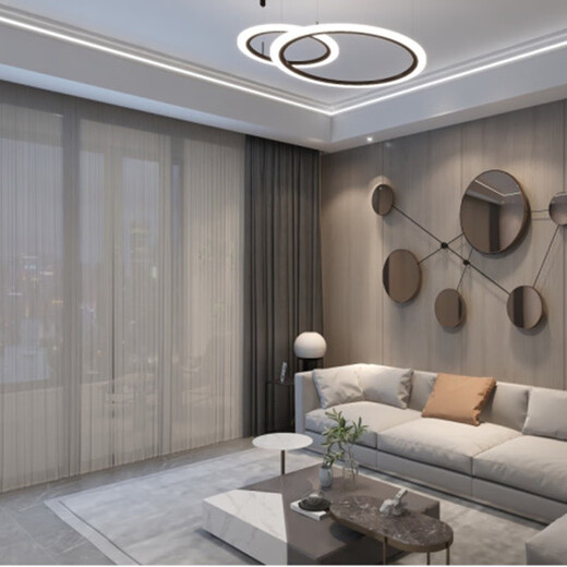 Shixia exposed wall washer lamp gypsum line lamp linear lamp luminous top corner line lamp free ceiling shadow corner corner light return light trough gypsum line light trough - white cover