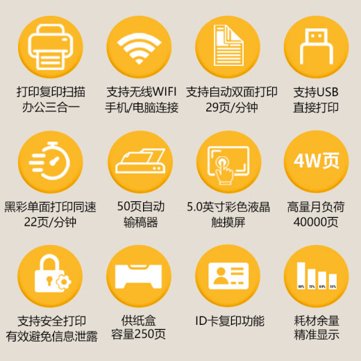 佳能佳能655Cdw/657Cdw/MF752Cdw彩色激光打印机多功能一体机A4自动双面复印扫描无线手机商用办公家用 MF655CDW 标配 【自动双面】48小时发货