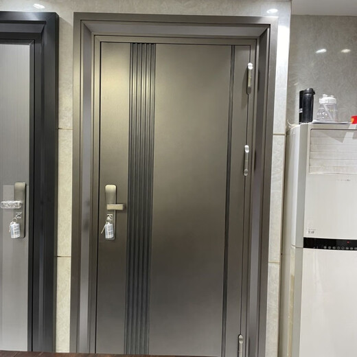 Vinoa manufacturer customized Korean style entry door minimalist Korean door double door anti-theft door single door high-end Korean door 980*2180*150