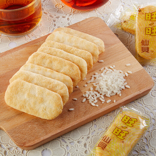旺旺 仙贝 原味 688g 家庭装 零食膨化休闲食品饼干糕点