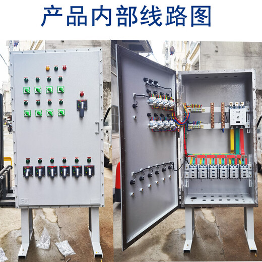 Explosion-proof distribution box Distribution cabinet control box Frequency converter cooling positive pressure cabinet Empty box Customized carbon steel stainless steel For customization, please contact customer service For customization, please contact customer service