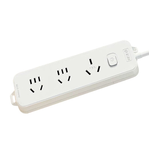 Qingfeng (kyfen) 16A high power socket/socket board/socket strip/socket strip/wiring board/trailer board protection door master control switch one 16A five-hole total length 0.2 meters