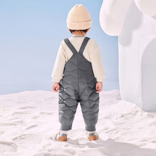 Mini bala [tres defensas] Nuevos pantalones de otoño e invierno para niños y niñas, hondas de estilo cálido
