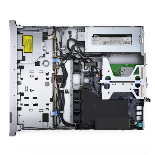 戴尔（DELL）PowerEdge R250 1U机架式服务器金蝶ERP文件共享云主机服务器 R250【奔腾G6405T 2核3.5G】 32G内存丨4x8T企业丨H755