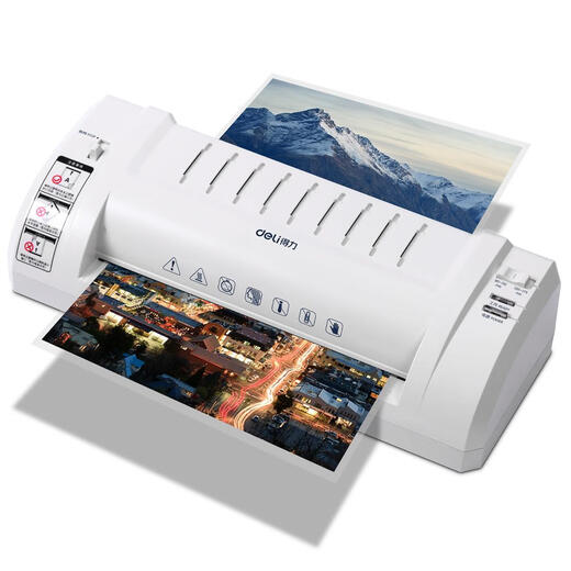 Deli (Deli) 3894 Máquina de sellado de plástico Foto A3A4 Máquina de plastificación de papel y máquina de recubrimiento de películas domésticas Máquina de pegamento comercial A3 Machina de sellado de plástico envía una película de 100 6 pulgadas