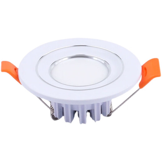 祎琳（yilin）led小筒灯3W5W开孔4cm4.5 5 5.5 6公分45 50 55mm客厅cob酒柜射灯 射灯款3W暖光