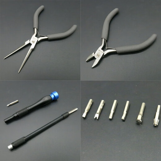 日本福冈异型家用超硬手机电脑维修拆机工具精密组合小螺丝刀套装 9227