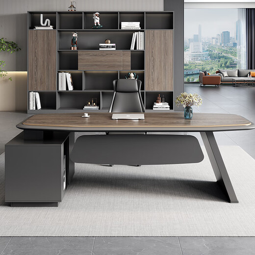 Semphia boss desk desk simple modern executive desk office manager desk supervisor desk and chair combination office furniture