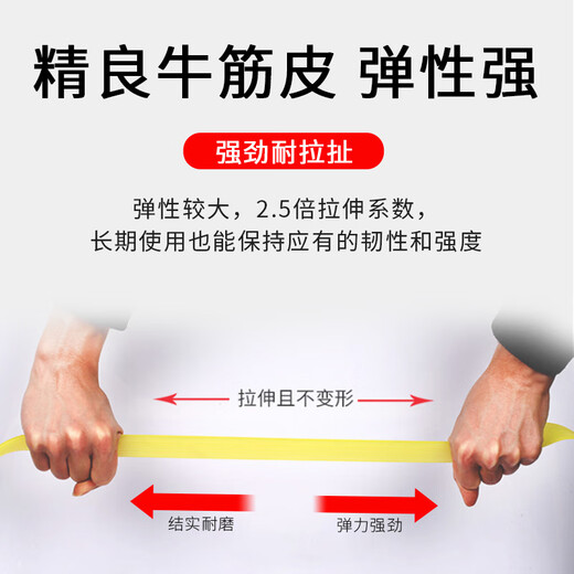 铸固 牛筋行李绳 摩托车牛筋绑带弹力绳行李绳捆扎带电动车后备箱松紧带快递绳皮筋 2米 牛筋绑带【5条】