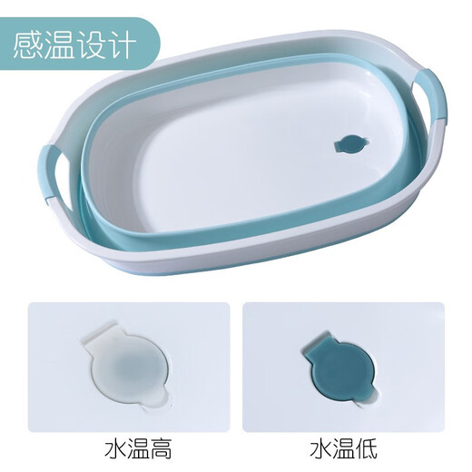 Dipur Foldable Pet Dog Bath Basin Cat Bathing Artifact Bath Special Tool Bath Basin Bathtub* Foldable (with drain outlet - suitable for 20 Jin Jin equal to 0.5 kg) *